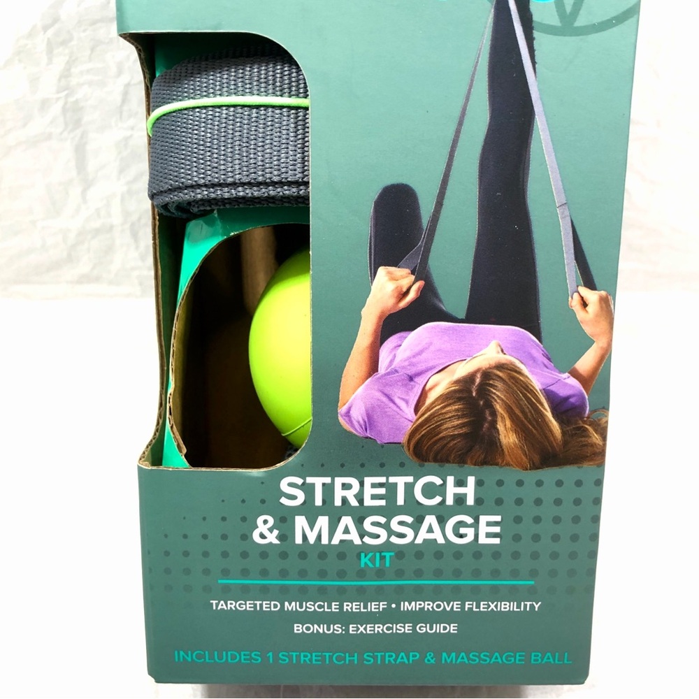 GAIAM RESTORE STRETCH & MASSAGE KIT - Picture 2 of 10
